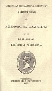 Tapa de ... Directions for meteorological observations, and the registry of periodical phenomena