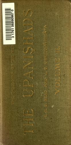 Tapa de The Upanishads
