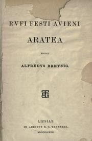 Tapa de Rufi Festi Avieni Aratea