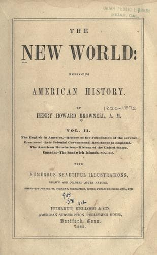 Tapa de The new world