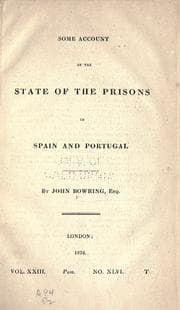 Tapa de Some account of the state of the prisons in Spain and Portugal