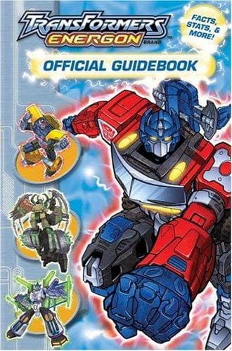Tapa de Transformers Energon Offical Guidebook