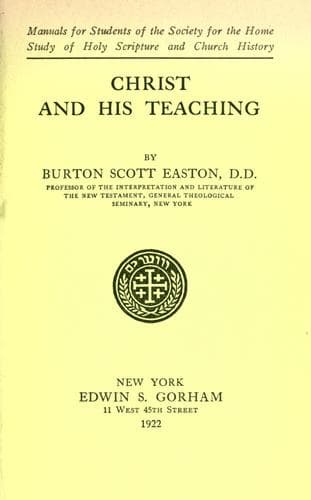 Tapa de Christ and His teaching
