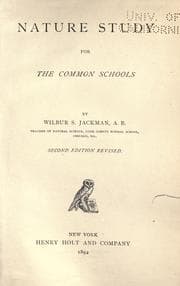 Tapa de Nature study for the common schools