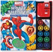 Tapa de Marvel Heroes Storybook and Movie Projector (Movie Theater Storybooks)