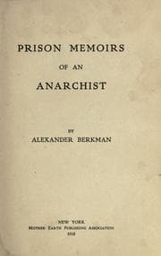 Tapa de Prison Memoirs of an Anarchist