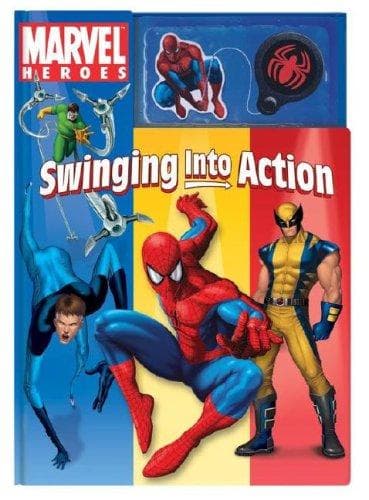 Tapa de Marvel Heroes Swinging into Action