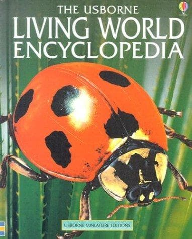 Tapa de The Usborne living world encyclopedia