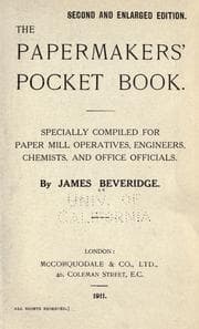 Tapa de The papermakers' pocket book