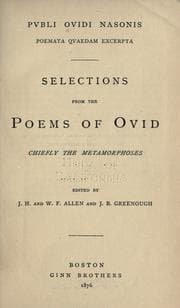Tapa de Pvbli Ovidi Nasonis. Poemata qvaedam excerpta