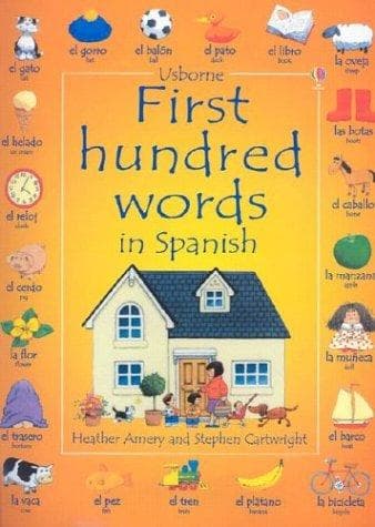 Tapa de First hundred words in Spanish