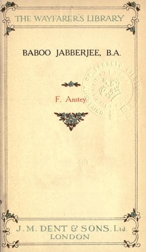 Tapa de Baboo Jabberjee.
