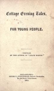Tapa de Cottage evening tales, for young people