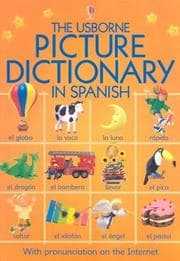 Tapa de The Usborne Picture Dictionary in Spanish (Picture Dictionaries)