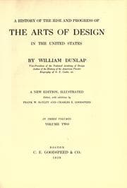 Tapa de History of the rise and progress of the arts of design in the United States