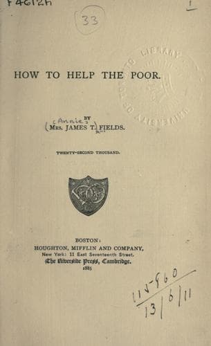 Tapa de How to help the poor.
