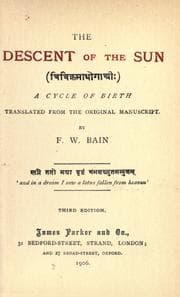 Tapa de The descent of the sun
