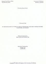 Tapa de An  archaeologist at work in African prehistory and early human studies