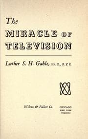 Tapa de The miracle of television