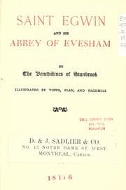 Tapa de Saint Egwin and his abbey of Evesham