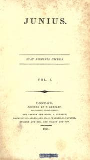 Tapa de Letters of Junius