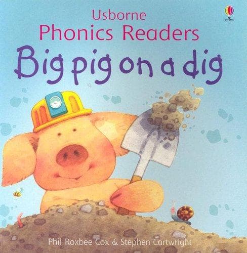 Tapa de Big Pig on a Dig (Easy Words to Read)