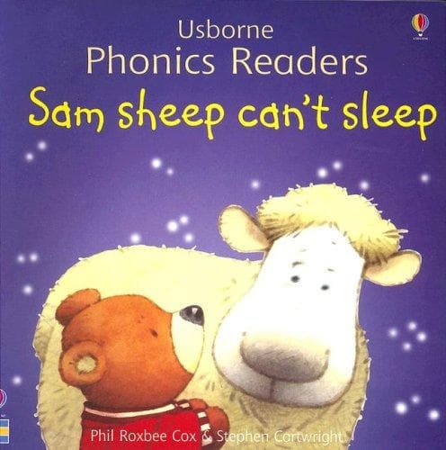 Tapa de Sam Sheep Can't Sleep (Easy Words to Read)