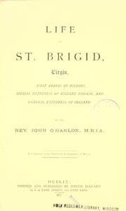 Tapa de Life of St. Brigid, virgin