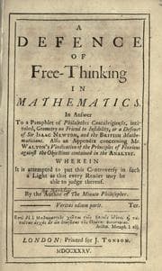 Tapa de A defence of free-thinking in mathematics