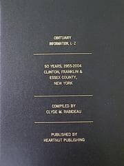 Tapa de Obituary Information, L-Z, 50 Years, 1955-2004