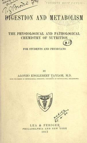 Tapa de Digestion and metabolism