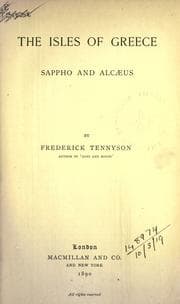 Tapa de The isles of Greece