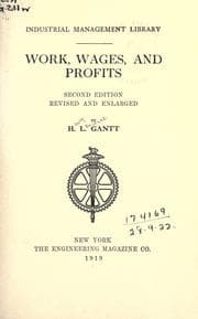 Tapa de Work, wages, and profits
