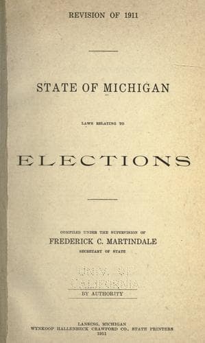 Tapa de Laws relating to elections.