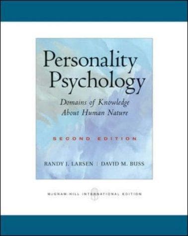 Tapa de Personality Psychology
