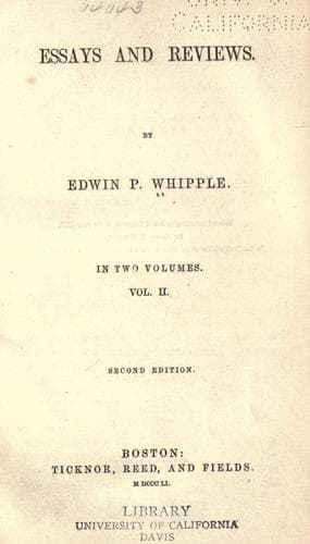 Tapa de Essays and reviews