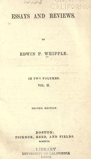 Tapa de Essays and reviews