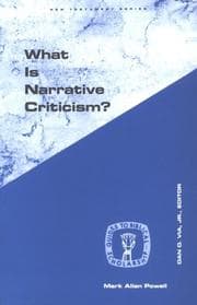 Tapa de What is narrative criticism?