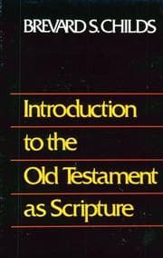 Tapa de Introduction to the Old Testament as Scripture