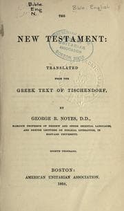 Tapa de The New Testament
