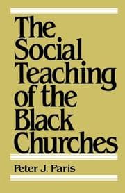 Tapa de The social teaching of the Black Churches