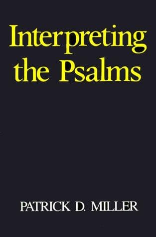 Tapa de Interpreting the Psalms