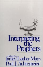 Tapa de Interpreting the prophets
