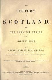 Tapa de The history of Scotland