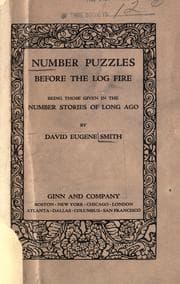 Tapa de Number puzzles before the log fire