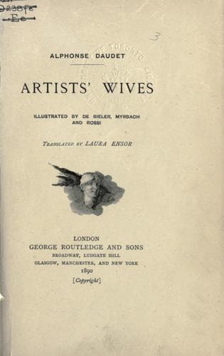 Tapa de Artists' wives.