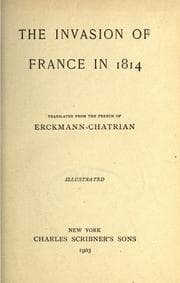 Tapa de The invasion of France in 1814