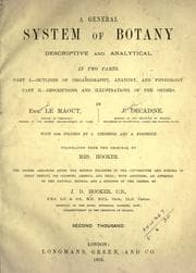 Tapa de A general system of botany