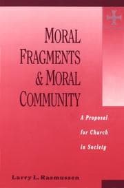 Tapa de Moral fragments and moral community