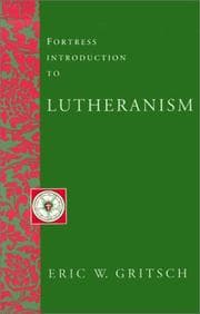 Tapa de Fortress introduction to Lutheranism